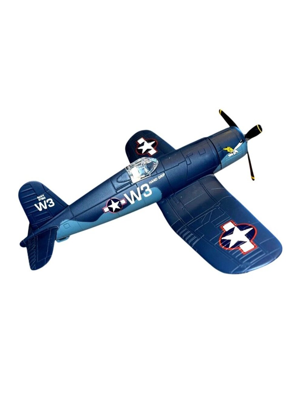 F4U Corsair WW2 Fighter Airplane Model Licensed Boeing1:45 Scale  Navy W3 - Picture 2 of 4